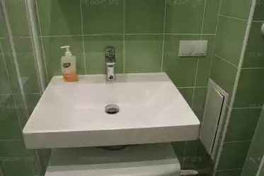 Выполнен ремонт ванной комнаты