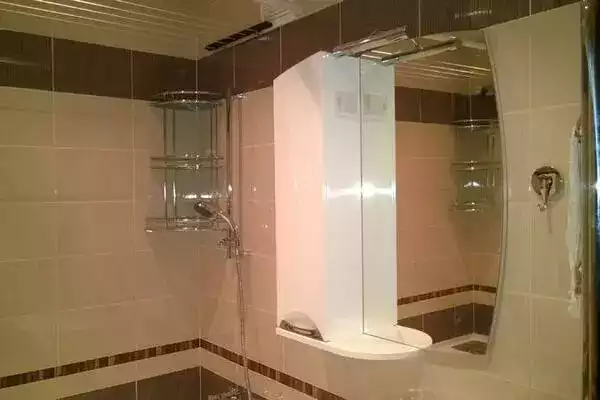 отделка в ванной комнате