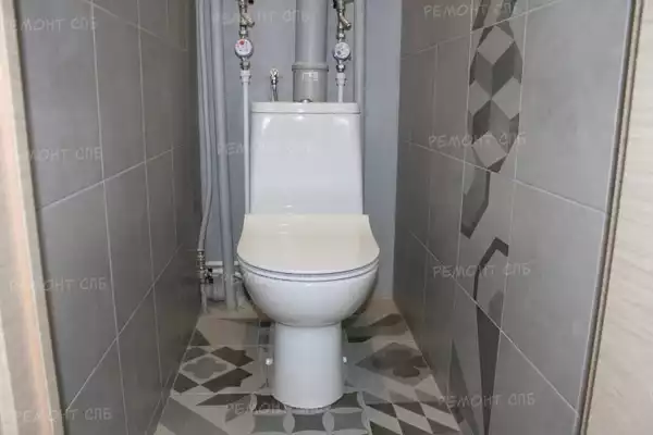 сделан ремонт в туалете