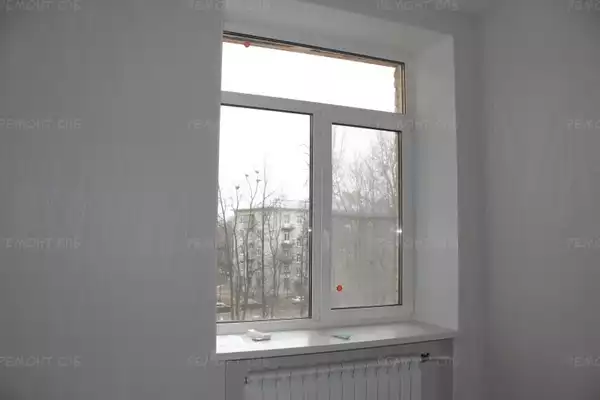 Установка нового окна в комнате