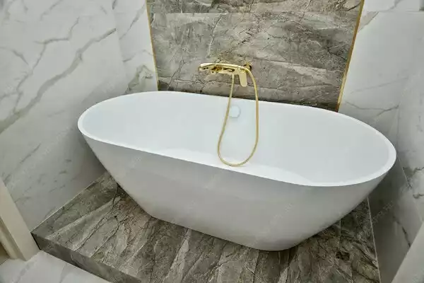 установка ванной