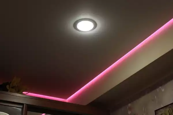 Установка натяжных потолков