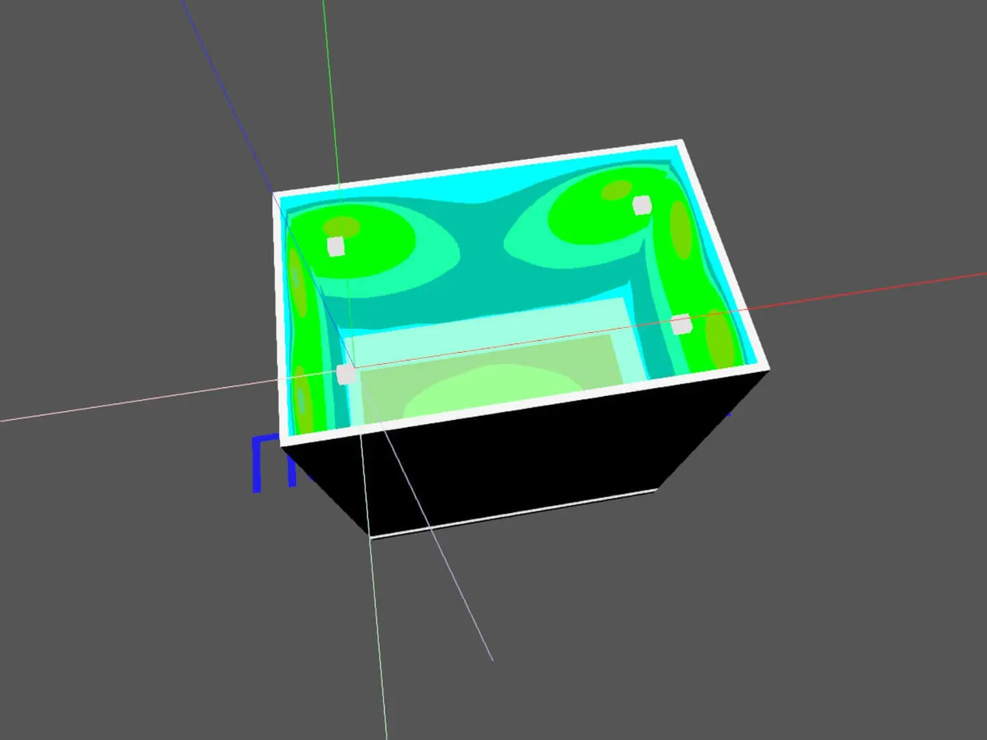 3d анализ освещенности в к