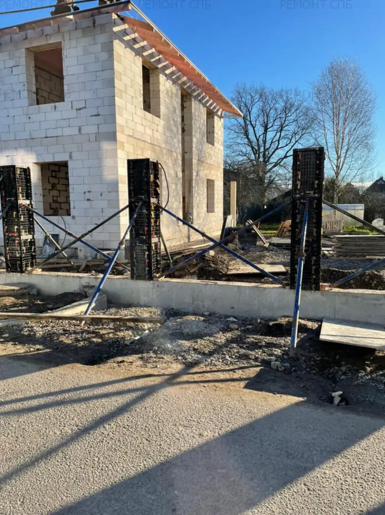 фото благоустройства территории строительство забора