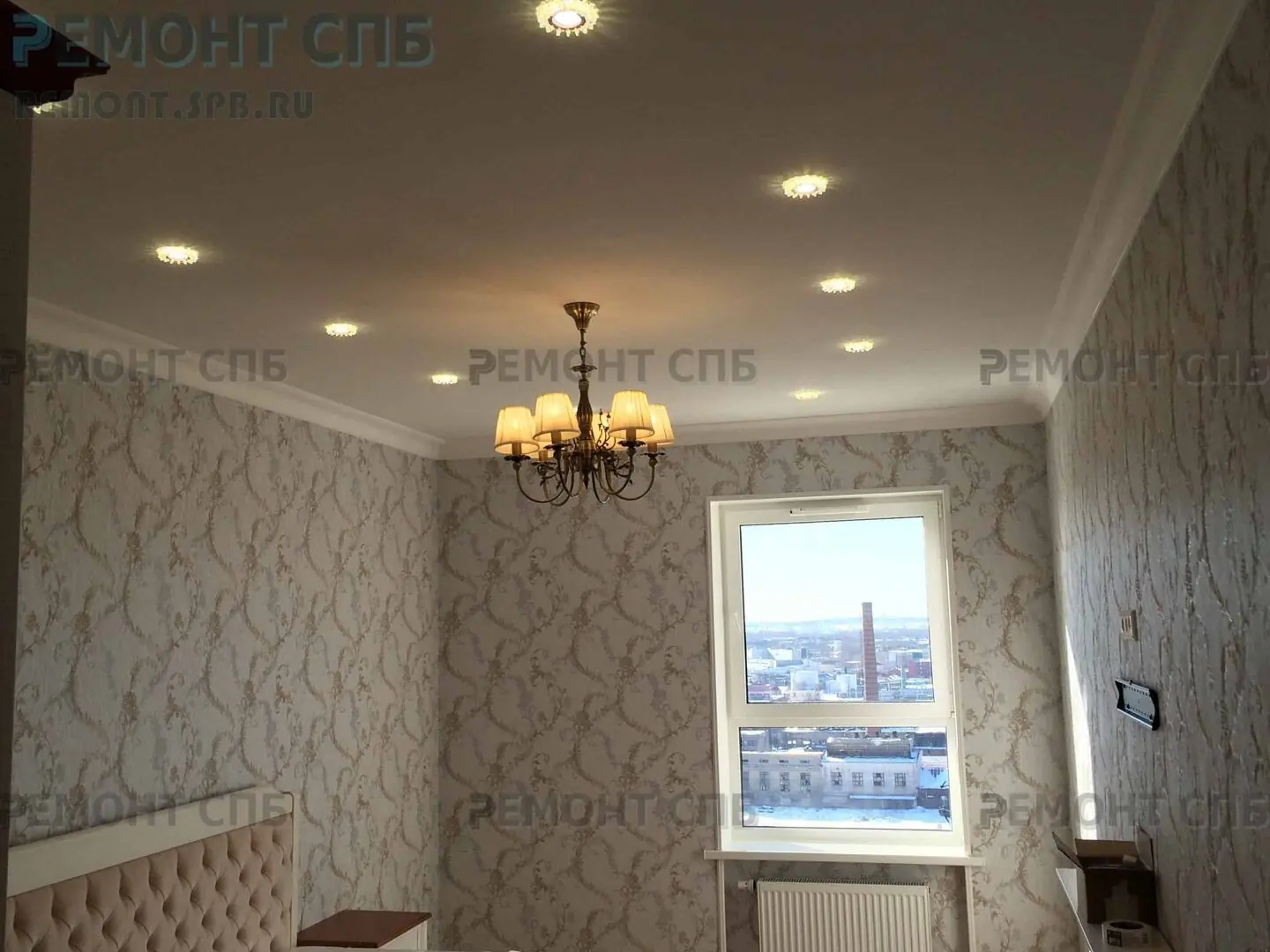 фото ремонта квартиры под ключ на Московском 73
