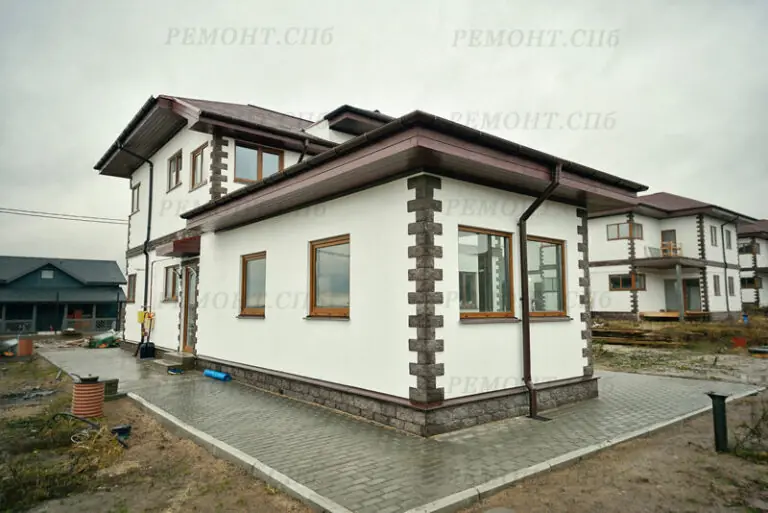 Наружная отделка дома