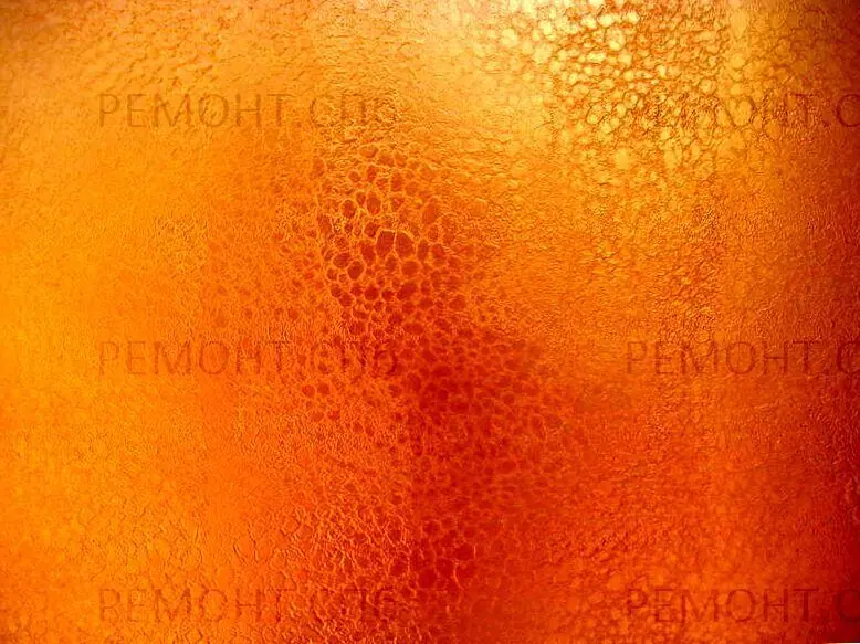 оранжевая декоративная штукатурка